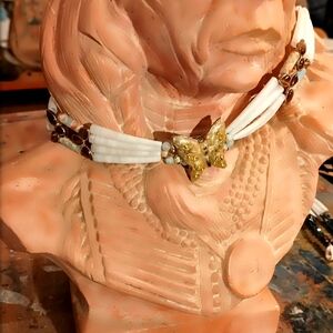 Native American Dentalium Shell Choker/Necklace* Native Made